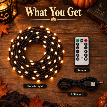 Flexible Haunted Branch Lights